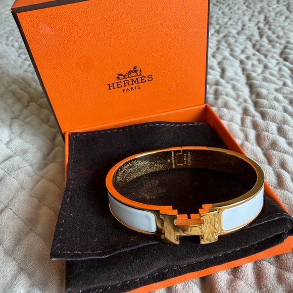 Hermes Accessories - Hermes Clic H bracelet